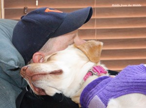 Daddy is the most wonderful person in the whole wide world.